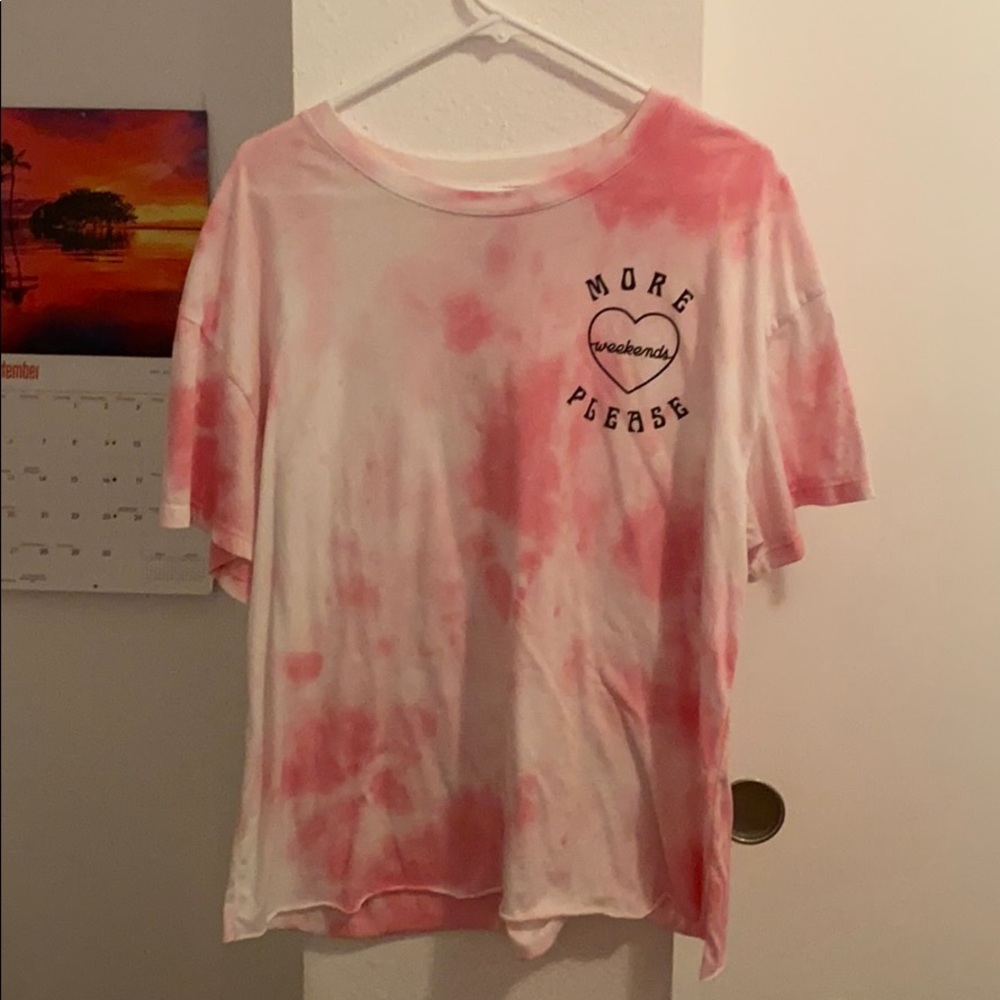 “More weekends please” t-shirt